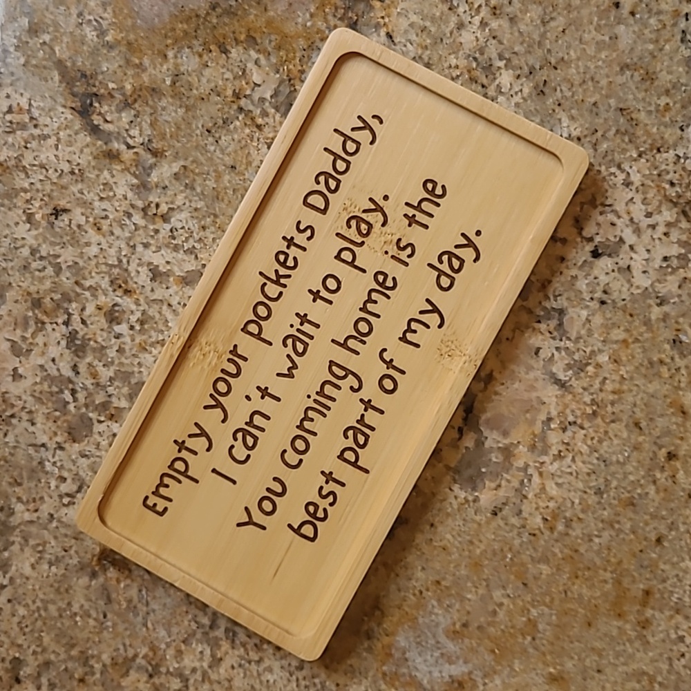 Fathers Day .. Trinket Tray ...‎ - Picture 2 of 4